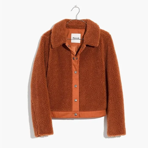 Madewell - Sherpa Portland Jacket - Picture 5 of 14